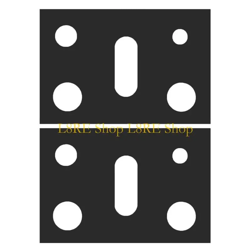 L8RE Efficient Heat Resistant Cooktop Protector for 5 Burners Gas Stove Stovetop Protective Pad Kitchen Guard