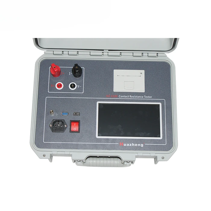 Manufacturer Price Intelligent Circuit Breaker Loop Resistance Tester 100A Contact Resistance Meter Of Busbar