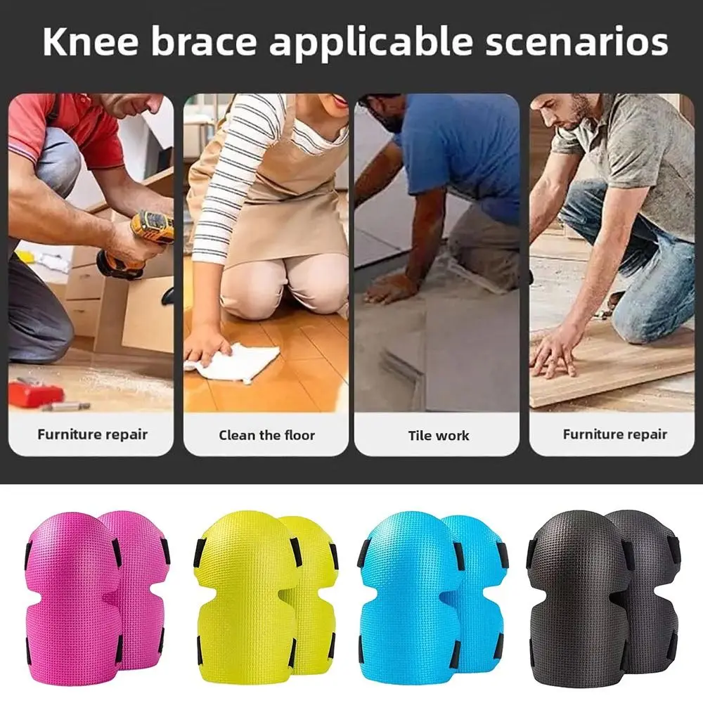 

1Pair Extra Thick Gardening Knee Pads Heavy Duty Wear Resistant Foam Knee Protectors Waterproof Moisture Proof Large Size