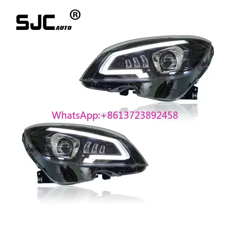 

Modified Headlights for Mercedes C-Class W204 07-11 Upgrade to New Model LED Headlamp Daytime Running Lamp Factory Outlet