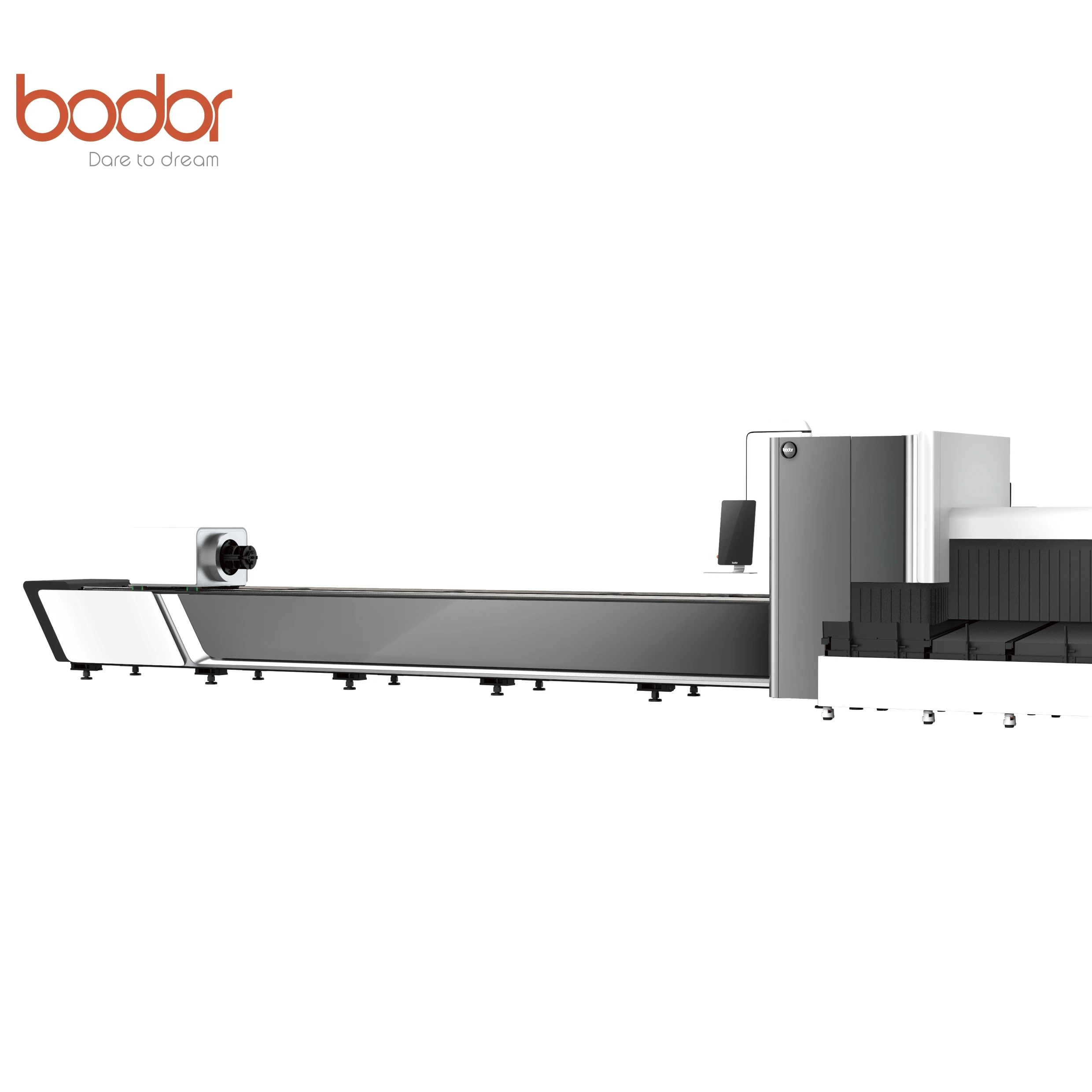 Bodor High-Performance T Series Full Automatic Tube Fiber Laser Cutting Machine for Stainless Steel Carbon Steel Aluminum Brass