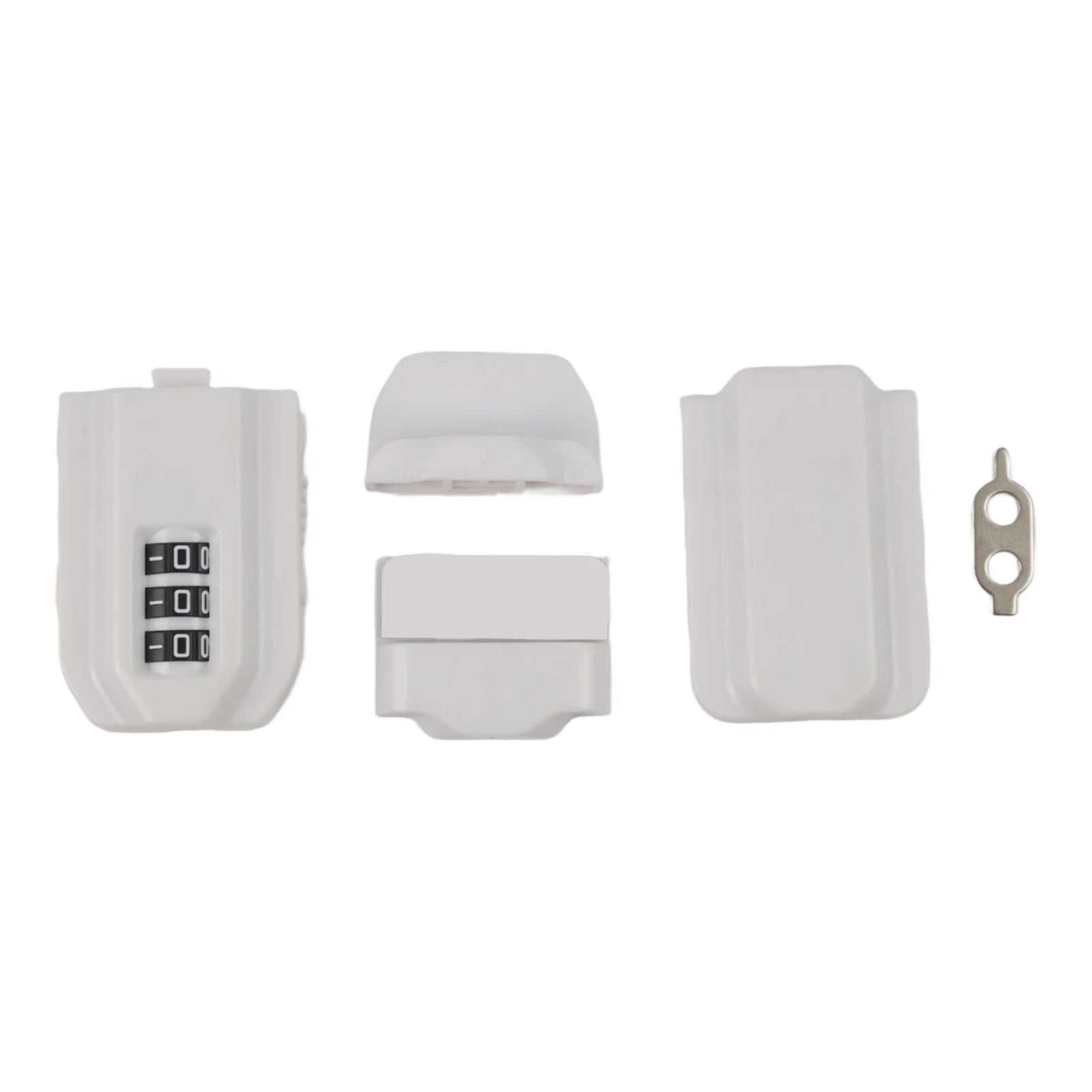 White cabinet for lock with 3 digit password keyless for lock suitable for drawers cabinets and for windows pry reinforced lock