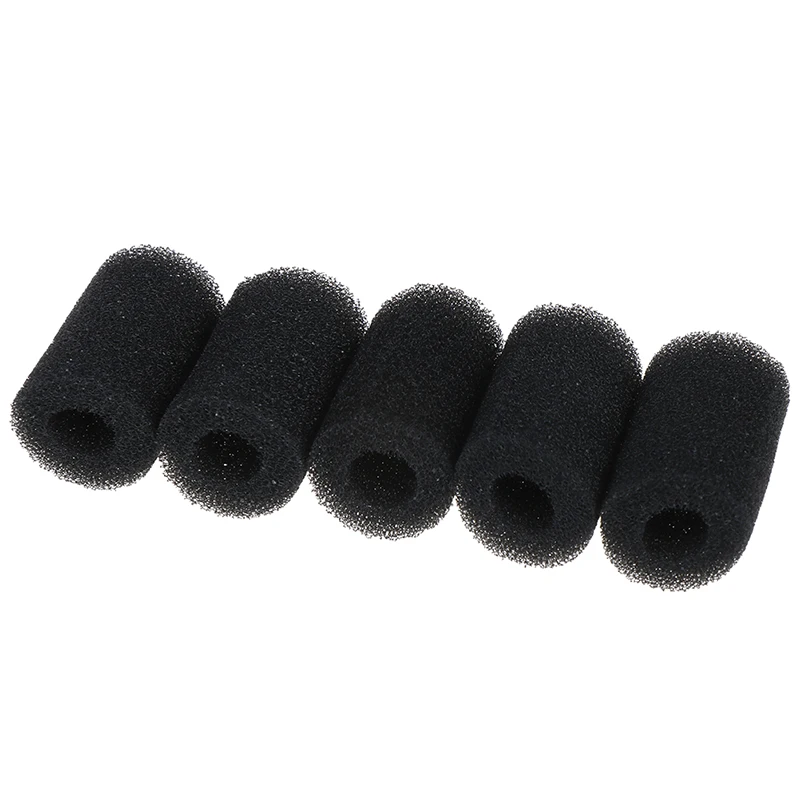 Aquarium Pre Filter Sponge Fish Tank Inflow Inlet Filter Foam Rolls For Prevent Small Fish Shrimp Being Sucked Black Cover