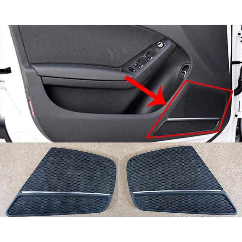 Couvercle de haut-parleur de porte avant et arrière, panneau de garniture de remplacement pour Audi A4 B8 2009 2010 2011 2012 2013 2014 2015 2016 8KD035420