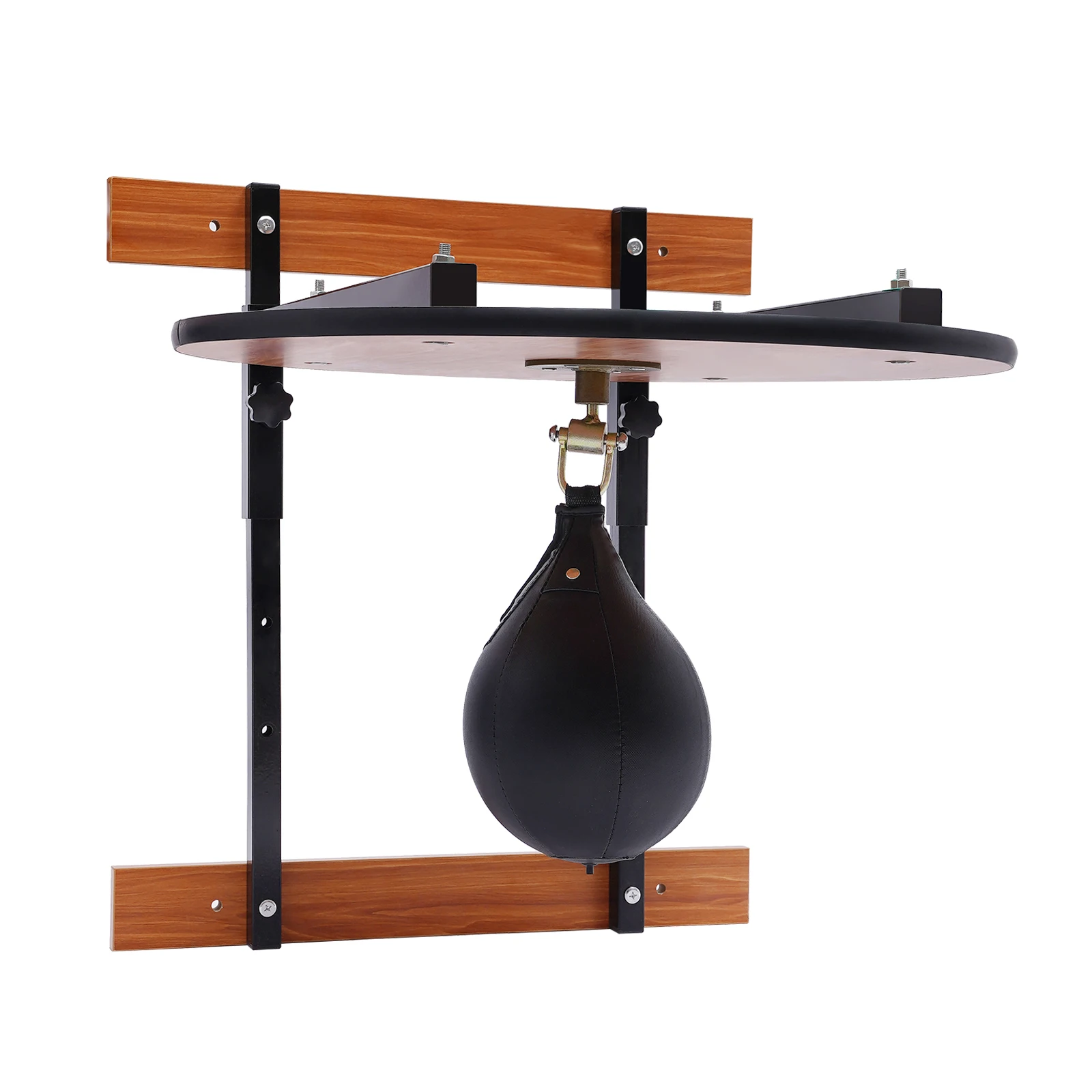 Speed Bag Platform Set Adjustable Speed Bag Platform Kit Wall-Mounted Fitness Training Punching Bag with 360° Ball Bearings