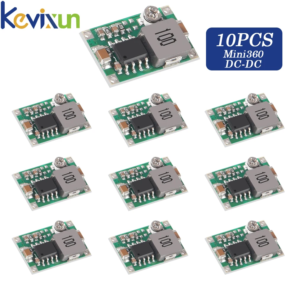 5/10PCS Mini360 Model Airplane Power Supply Step-down Module DC DC Ultra-small Power Supply Module Car Power Supply Ultra LM2596