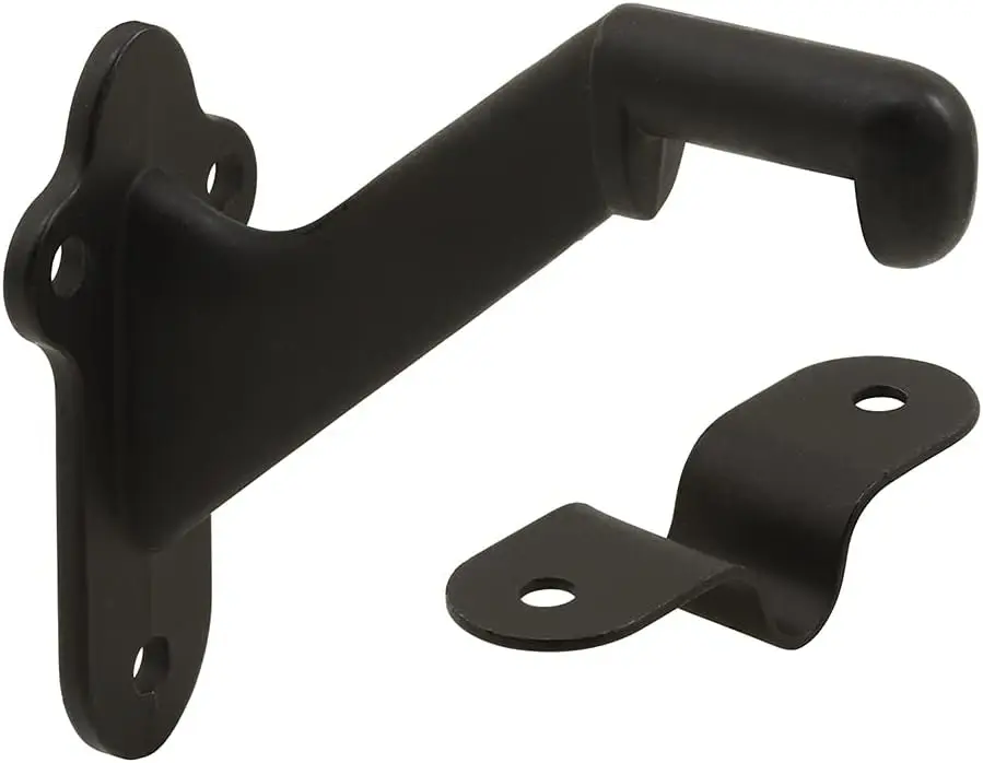 

MP11232-1 Staircase Handrail Support Bracket, Diecast Zinc Construction, Oil Rubbed Bronze (Single Pack)