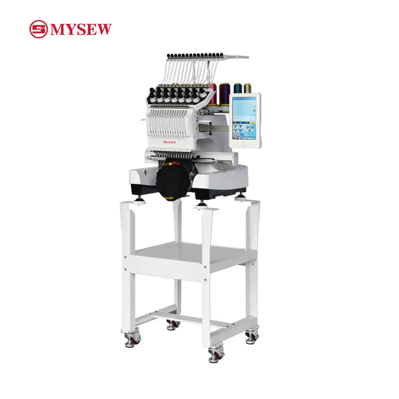 Multi-Language Support 15 Needles Professional Automatic Industrial Embroidery Machine Easy to Use, Position and Move