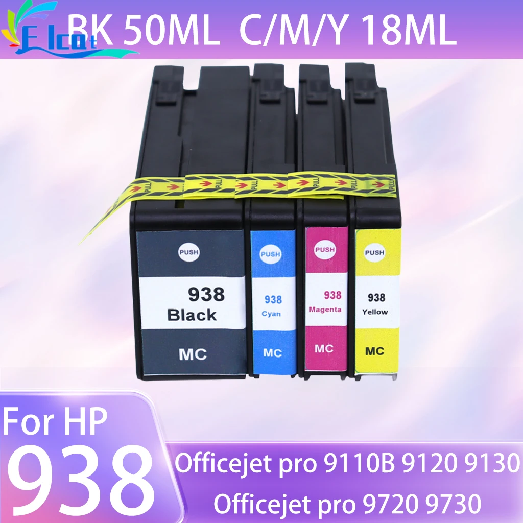 

For HP938XL HP938 Ink Cartridge Compatible For HP938 Compatible For HP Officejet pro 9110B 9120 9130 9720 9730 printer Cartridge