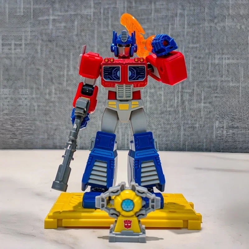 Hot Blokees Transformers Shining 1-serie Blind Box Optimus Prime Megatron Filmkarakters Actiemodel Figuur Verzamel speelgoedcadeau