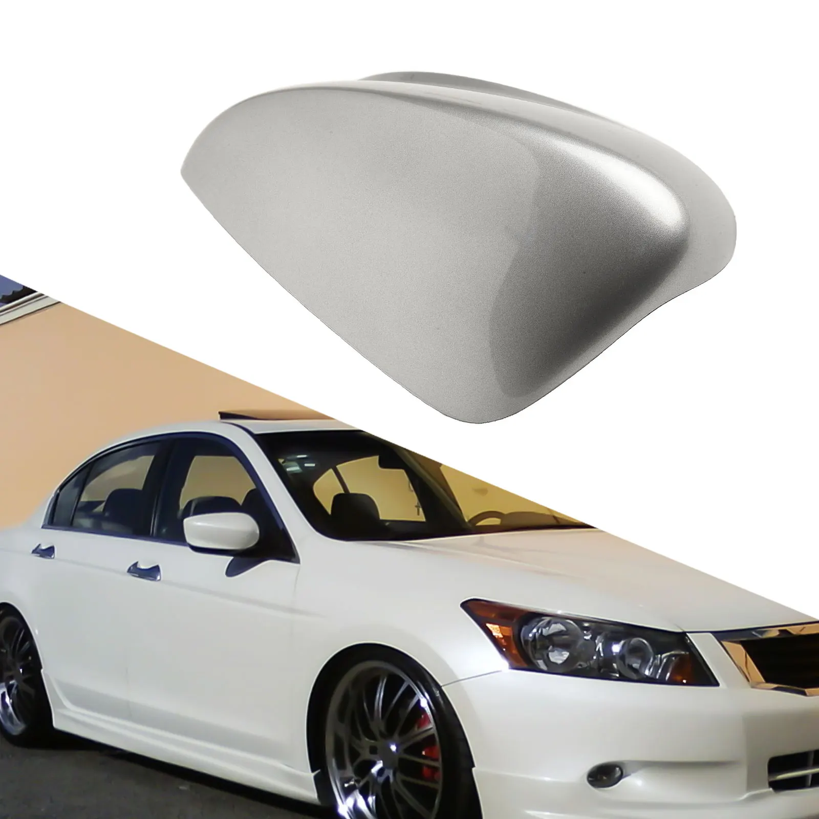 For Honda For Accord 08 13 Right Side Rearview Mirror Cover Shell Premium Fitment and Protection Against Fading