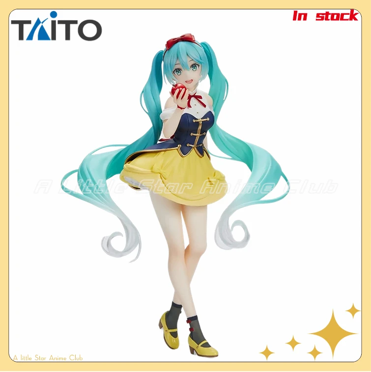 

В наличии оригинальная фигурка TAiTO Wonderland Хацунэ Мику Коллекция Белоснежки Модель Аниме Фигурка