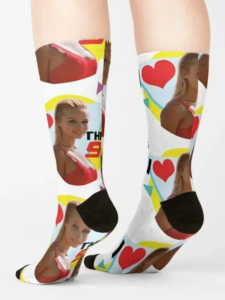 I love the 90's Socks cotton snow Rugby winter Socks Men's Women's