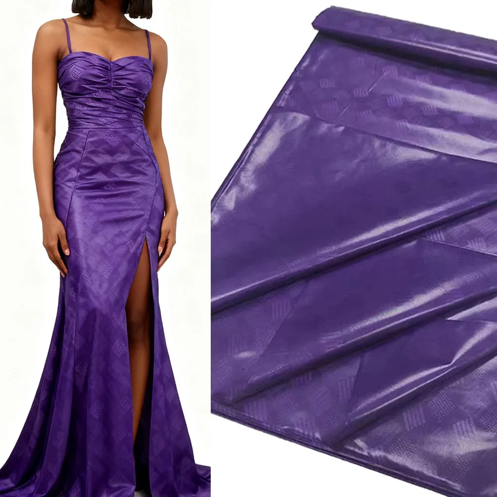 

5 Yards Bazin Riche Lace Fabric 2025 New | African Ankara Party Wear | Traditional Wedding Material for Men & Women