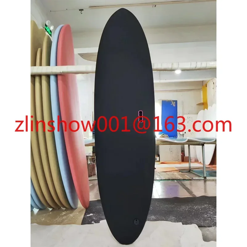 

YF-SS0314 series high-performance 7-foot 48L black waterproof IXPE soft top hot laminated surfboard