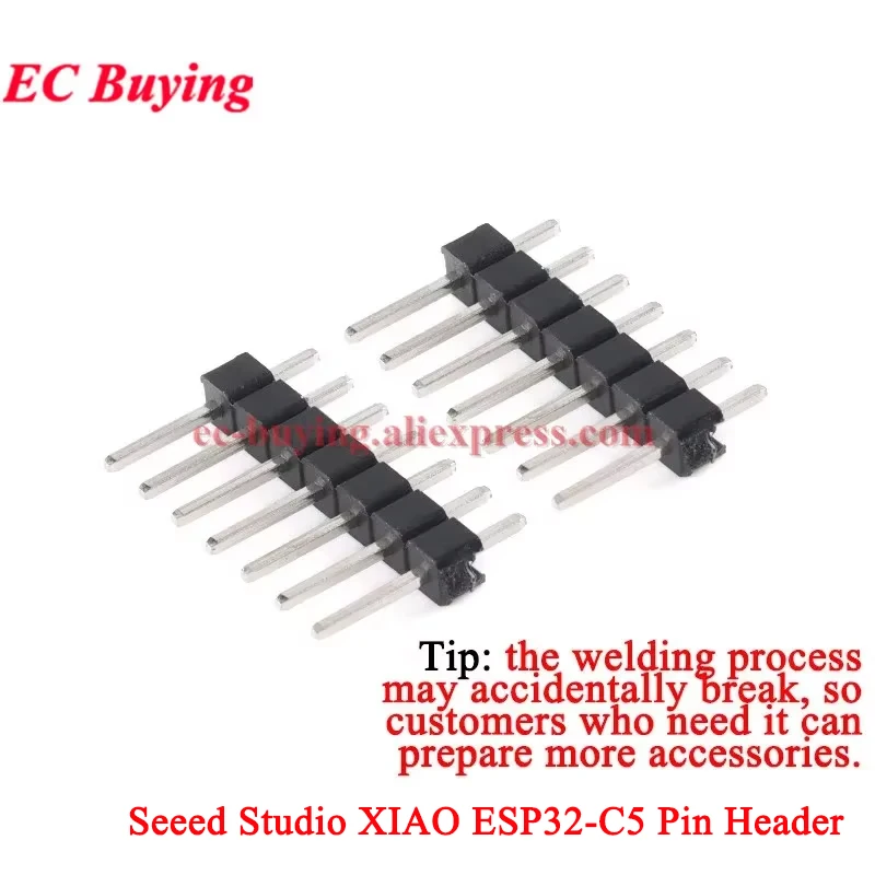 5Pcs/1pc Seeed Studio XIAO-ESP32-C5 2.4GHz 5GHz Dual Band Wi-Fi 6 Ble 5 IEEE Zigbee Thread RISC-V IOT Development Board Module