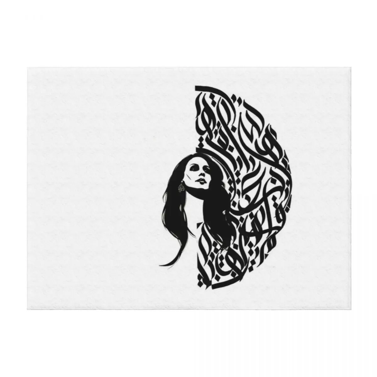 

Fairouz Collection Arabic Calligraphy By Fadi Throw Blanket Blankets For Bed Extra Large Throw Travel Large Blankets
