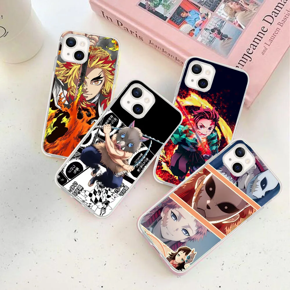 KT-13 Demon Slayer Silicone Case For Moto G G30 G20 G50 G60 G41 G51 G71 E13 G60S G200 E22I E22 G22 image 3