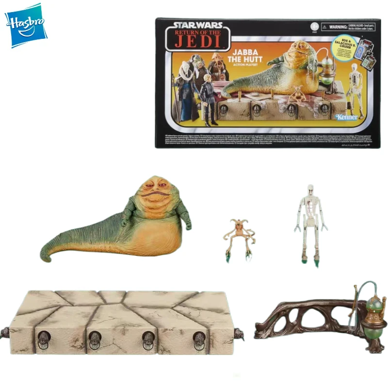 

New Original Hasbro STAR WARS RETURN OF THE JEDI JABBA THE HUTT 8D8 / SALACIOUS B.CRUMB Action Figure Model Toys Gift