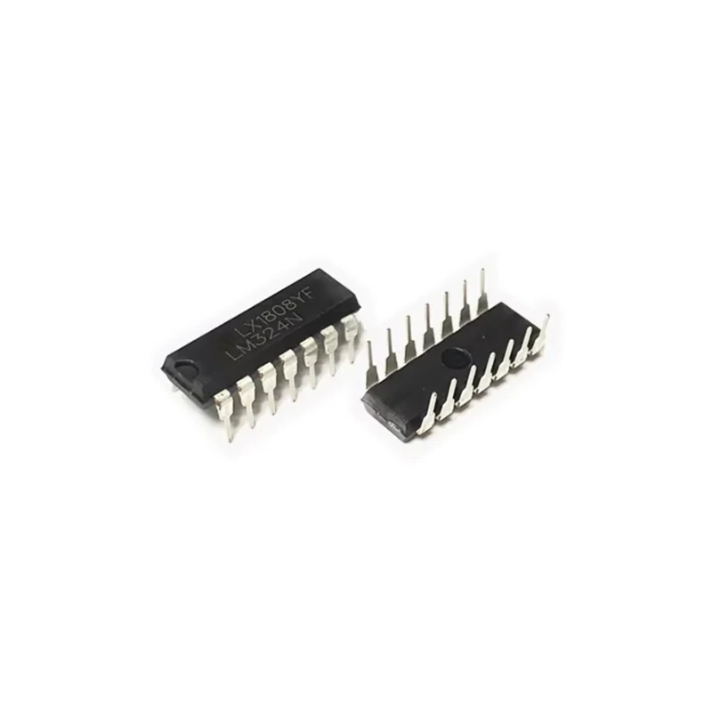 5 pièces à insertion directe LM324N, LM339N, LM224N, LM319N, LM348N, LM359N, LM380N, LM2901N, LM2902N, LM2907N, GT: DIP-14