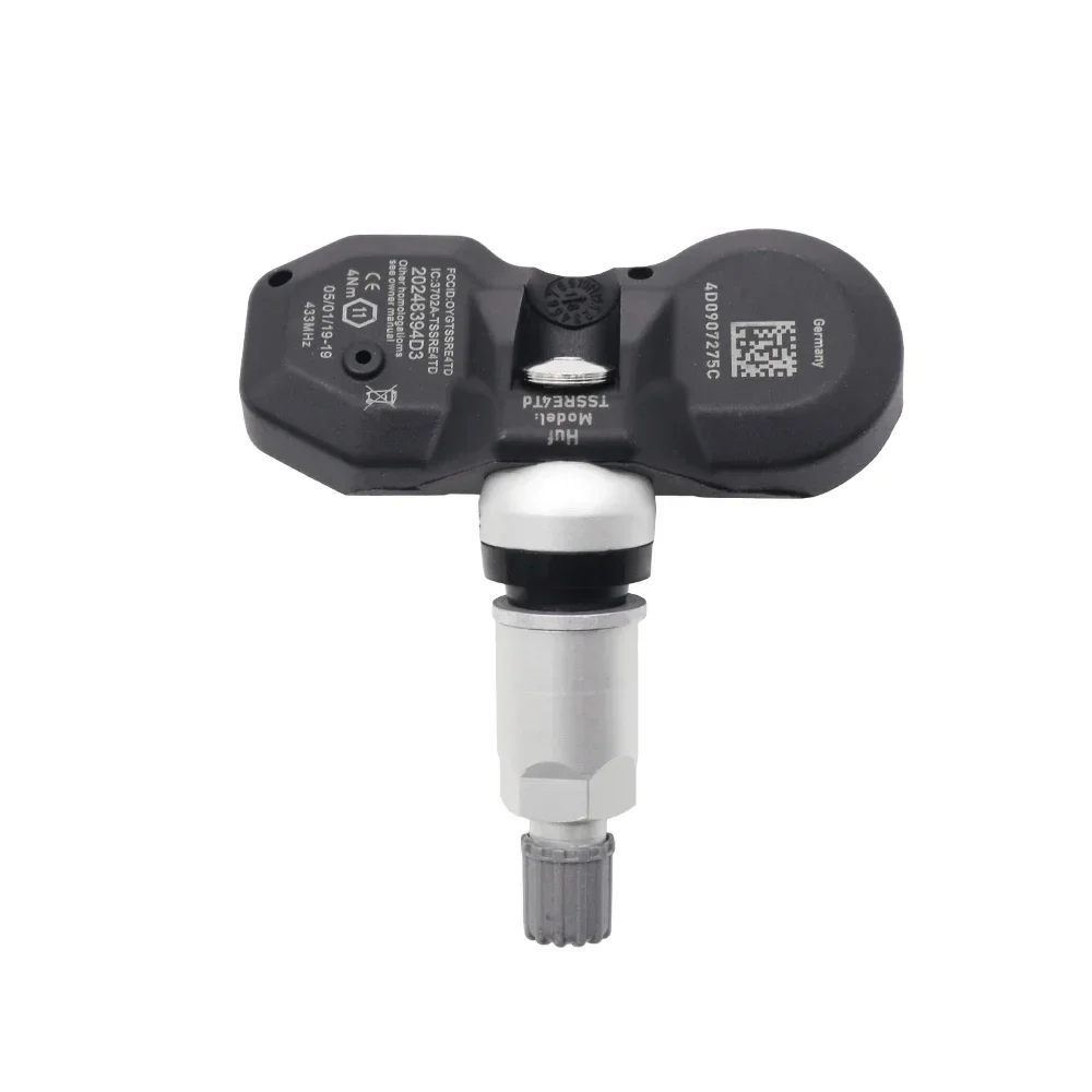 

Автомобильный датчик давления в шинах 1/4 шт. TPMS 4D0907275C 433 МГц для Audi для Mercedes-Benz для Porsche для Volkswagen