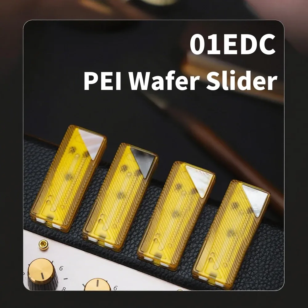 

01EDC PEI Wafer Fidget Slider Ультратонкая игрушка для снятия стресса Ограниченная серия игрушек Fidget для взрослых