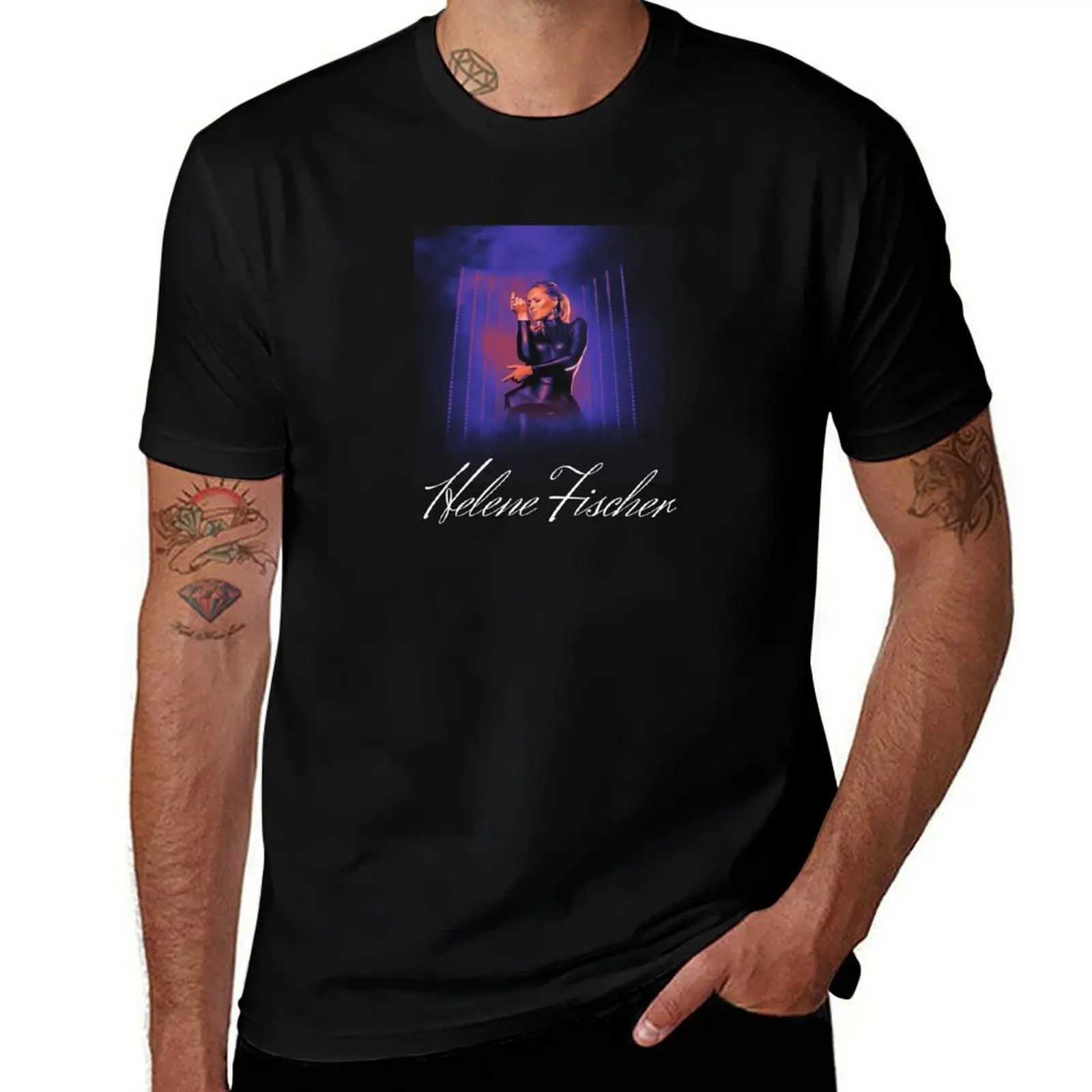 Helene Fischer T-Shirt Basic Lightweight Short Sleeve Tee