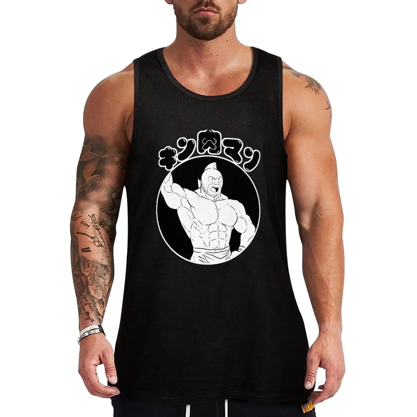 

KINNIKUMAN Tank Top men gym clothing vest men sleeveless t-shirts for men