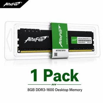 Memoria RAM AiteFeir DDR3 para escritorio (8 GB / 4 GB, 1333 MHz / 1600 MHz, 240 pines, 1,5 V, DIMM, PC3-12800U / PC3-10600U) 1
