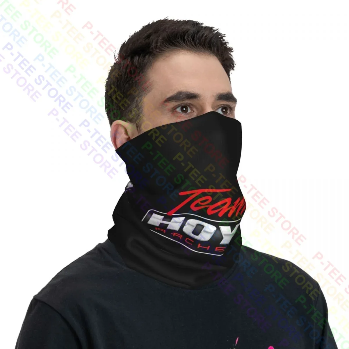 Team Hoyt Tiro con l'arco Logo Simbolo Caccia Cacciatore Ghetta per il collo Bandana Sciarpa Maschera Semplice Pesca Traspirante