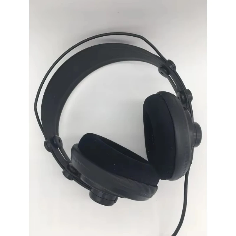 SAMSON SR850 Studio Monitor Headphone Dynamic Headset Semi-Open For Recording Monitoring Music Game Playing Velvet Earpad