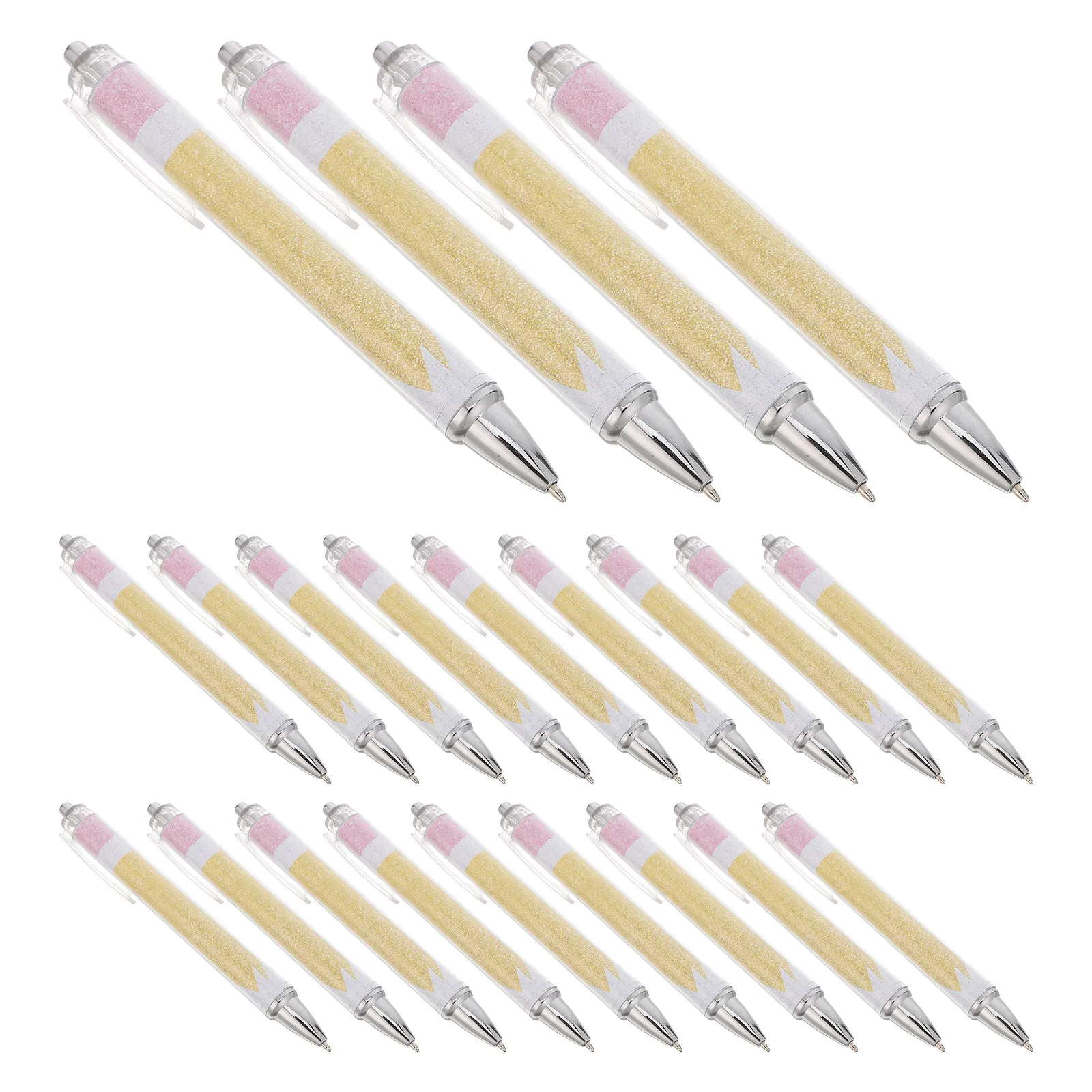 

24Pcs Bling Sequin Ballpoint Pen Shiny Retractable Writing Pen Cute Classroom Stationery for Teachers Appreciation Gift