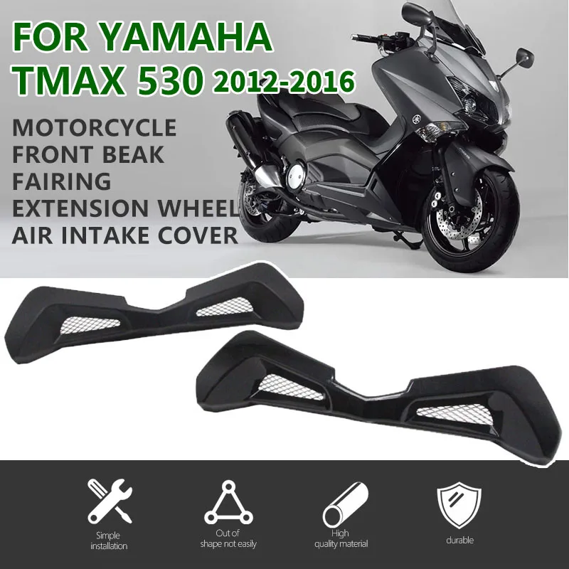 

for YAMAHA TMAX530 TMAX 530 2012 2013 2014 2015 2016 Motorcycle Front Wing Cover Spoiler Front Air Intake Fairing