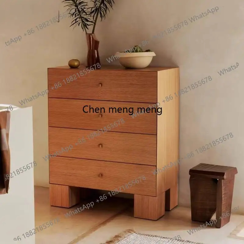 

Natural Wood Living Room Cabinets Decoration French Narrow Living Room Cabinets Storage Modern Meuble Rangement Furniture Home