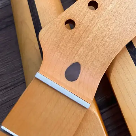 TL Electric Guitar Neck for DIY - Vintage 1957 Design, 21 Frets, 1 Piece Maple Wood & Maple Fretboard