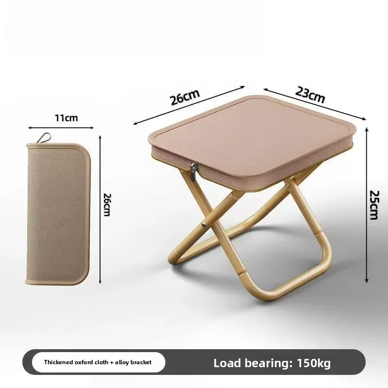 Multifunctional Outdoor Portable Picnic Camping Folding Chair, Ultra Light Fishing Stool, Travel Stool, Fishing Accessories image 6