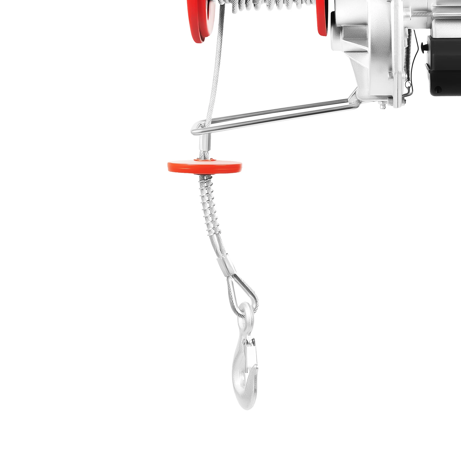 2204Lbs رفع رافعة كهربائية واحدة مزدوجة متعددة أوضاع التشغيل 3.28ft السلكية التحكم عن بعد لمصنع مستودع المرآب