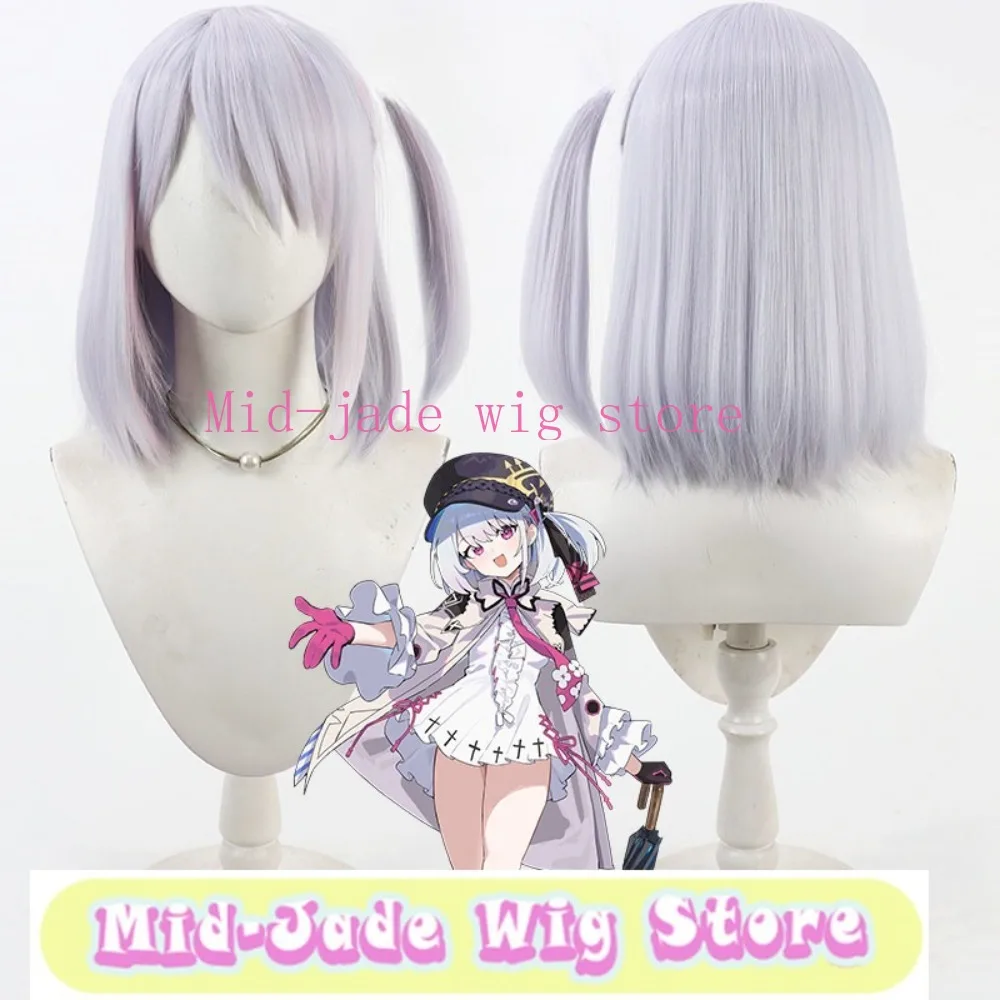 Astral Party Bonnie Cosplay Wig Multi-color Mixed Fiber with Simulated Scalp for Game Enthusiast Gathering