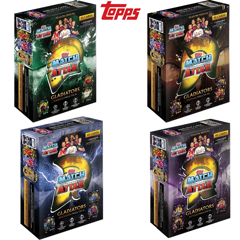 

Новый сезонный топпер 2025/26 UCC Match Attax Mega Tin Box Centurions Spartans Warriors Battlers Collection Card БЫСТРАЯ ДОСТАВКА