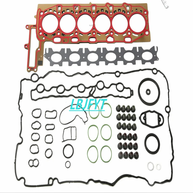 Engine gaskets overhaul repair kit set fit for BMW M140i M240i 340i 440i 540i 740i X3 F20 F21 F22 F23 F30 F31 F32 F33 F36 G20