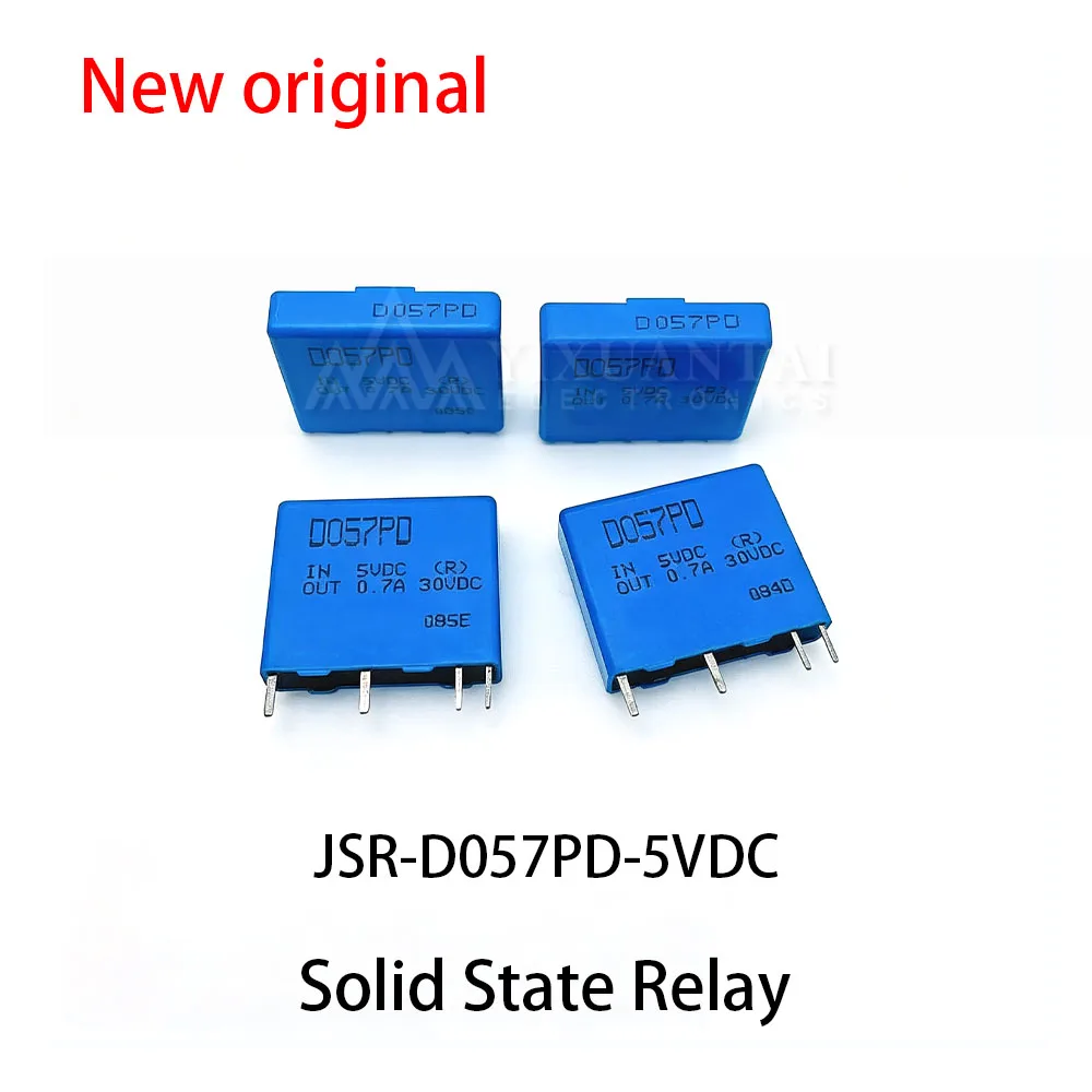 (10pcs) 100% New relay JSR-D057PD-5VDC Solid state relay 4-pin 5V0.7A PLC relay