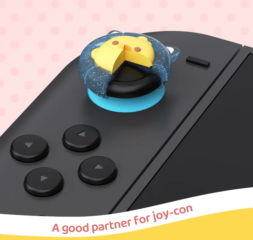 بلينغ داك سيليكون لينة متحكم الأصابع xbox one قبضة غطاء عصا التحكم غطاء لنينتندو سويتش 2 Joycon بريق NS2 تحكم Thumbstick #6