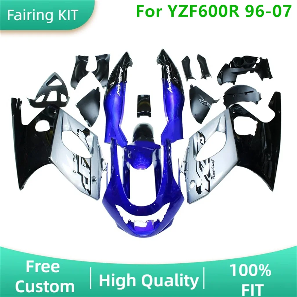 Motorcycle Fairing Kit ABS Plastic Body for YAMAHA YZF-600R 96 97 98 99-00 01 02-05 06 07 YZF600R 1996-1998 1999 2002 2004 2006