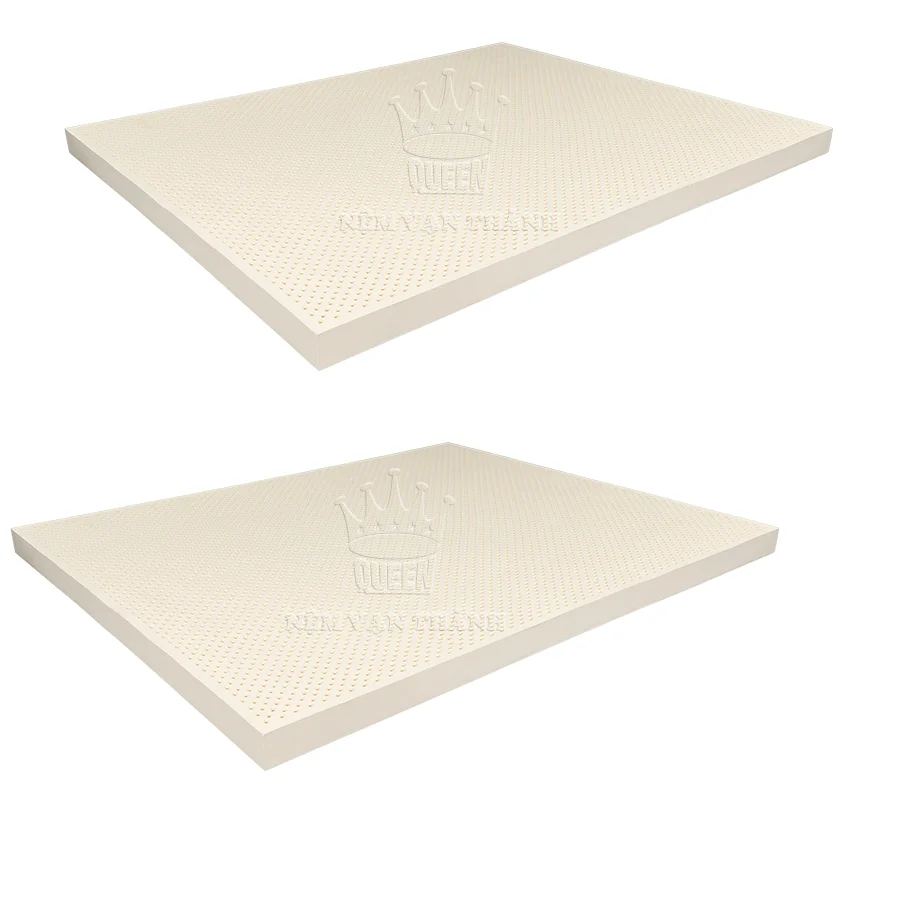 Topper Rainha Full Size Natural Látex Colchão Tecido, Bolso Branco Primavera Colchão, Vietnã Qualidade do sono, Largura 100cm, Novo