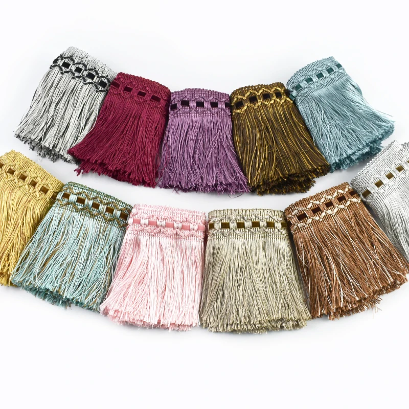 

1-5Meters 10cm Ethnic Tassel Fringe for Sewing Curtain Dress Lace Trim Ribbon Garment Decor Trimming DIY Handmade Accessories