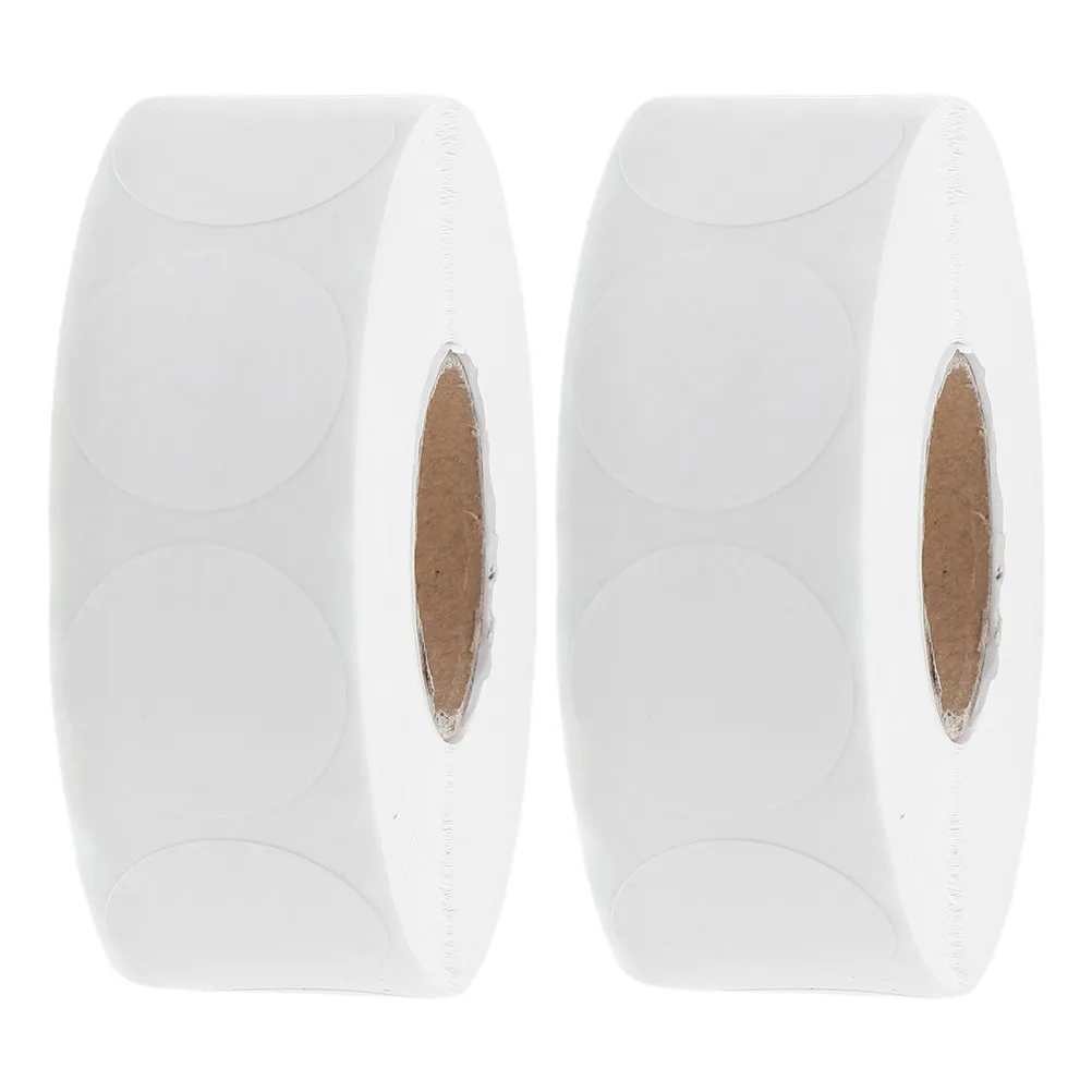 

5 Rolls Round Label Stickers 1.3cm Self Adhesive Dot Labels for Office Home Classroom Warehouse Organization Coding Marking