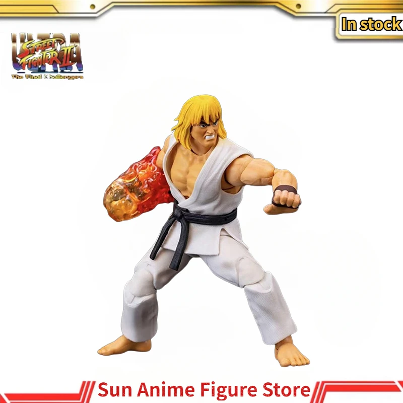 

Original Jada Toys Ken White Clothes Street Fighter 1/12 Custom 6 Inches Action Figures Models Collections Toys in Stock