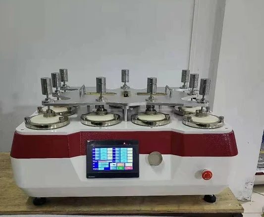 9 Head Martindale Abrasion Test Equipment and pilling tester Textile Friction Test Machine