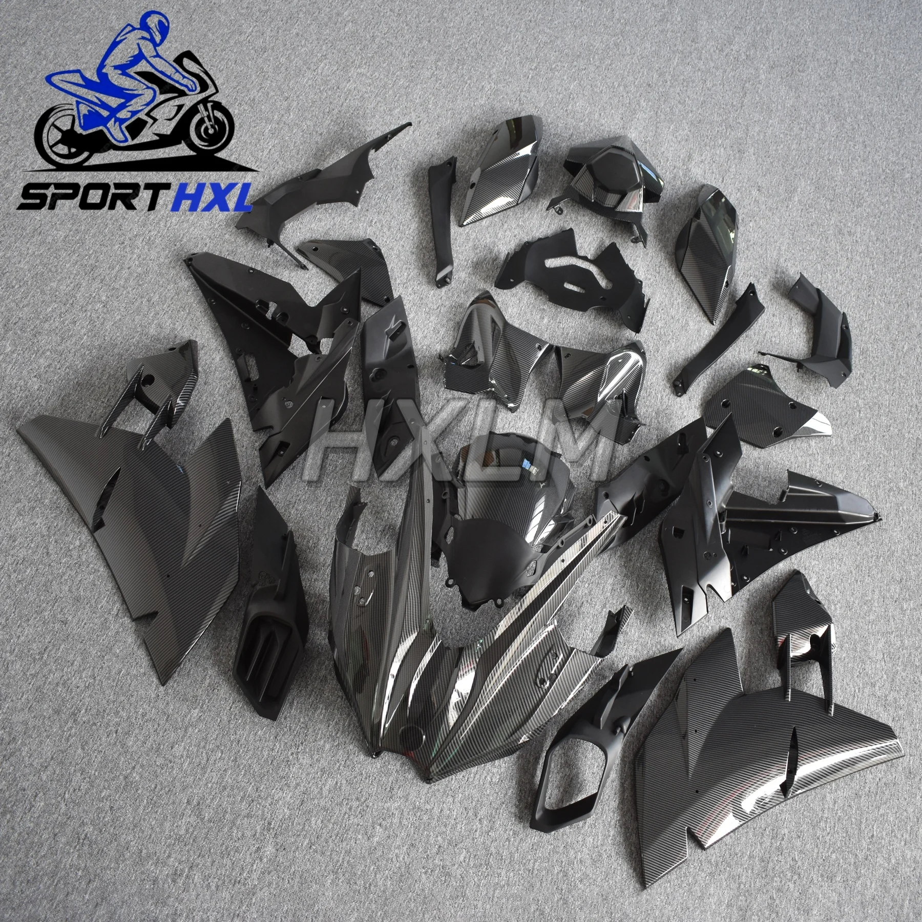For Kawasaki H2 2015-2024 Carbon Fiber Paint Engine Sprocket Tail Light Cover Full Fairing Kits Motorcycle Accessories