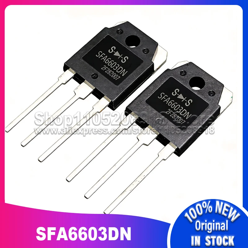 

10PCS-50PCS/LOT SFA6603DN SFA6603 TO-3P 60A 300V 100% New Spot stock